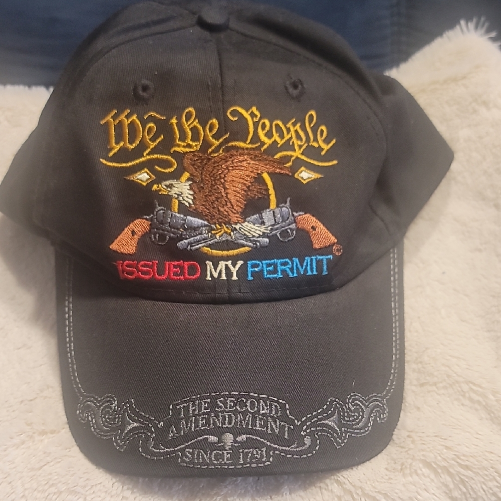 Black We The People Hat